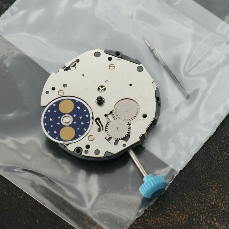 Replacement Quartz Watch Movement 5 Hands 6P20 Watchmakers Quartz Movement With Day Night Dusk For Miyota