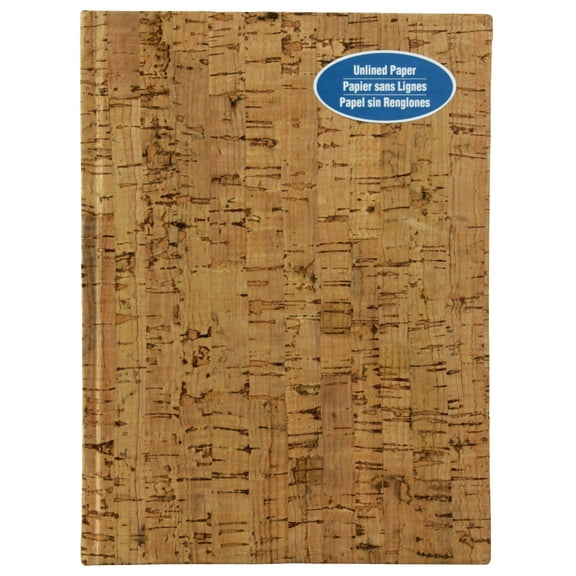 Artist's Loft Natural Cork Sketchbook - Acid Free and Smudge Resistant Paper, Sketch Pad for Drawing, Sketching, Writing - Bulk 12 Pack