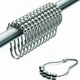 thumbnail image 4 of Less Than 5 Hooks Hooks Curtain Shower Hooks Shower Rings Rings Curtain 12Pcs Bathroom Products, 4 of 5