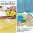 thumbnail image 5 of SUGARDAY 10 Pack Microfiber Cleaning Cloths Reusable Rags for Glass Kitchen Cleaning Washable Dish Cloth, 5 of 7