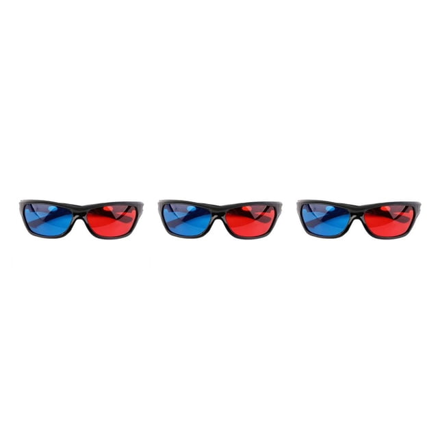 Sidaley 3D Glasses Simple Children Adults Television High Anaglyph Definition Fitting Accessories Eyeglasses Eyewear Eyeglass Movie Type2 NO2