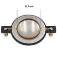 thumbnail image 4 of 2piezas 51,5 mm Bobina de Voz Triple Carrete Tweeter Membrana de Bobina de Voz Tweeter Película de Titanio Altavoz de Agudos Reparación de Piezas de Bricolaje, 4 of 8