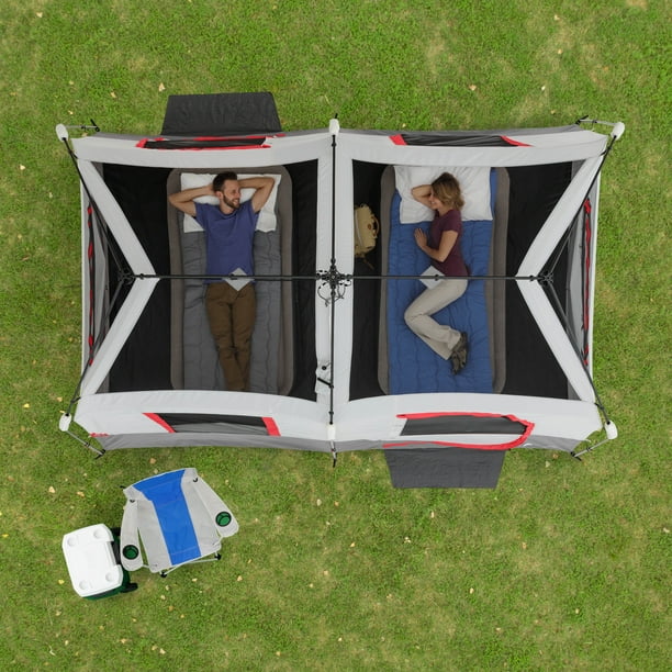 Ozark Trail 13' x 9' 8-Person Instant Cabin Tent with LED Lights