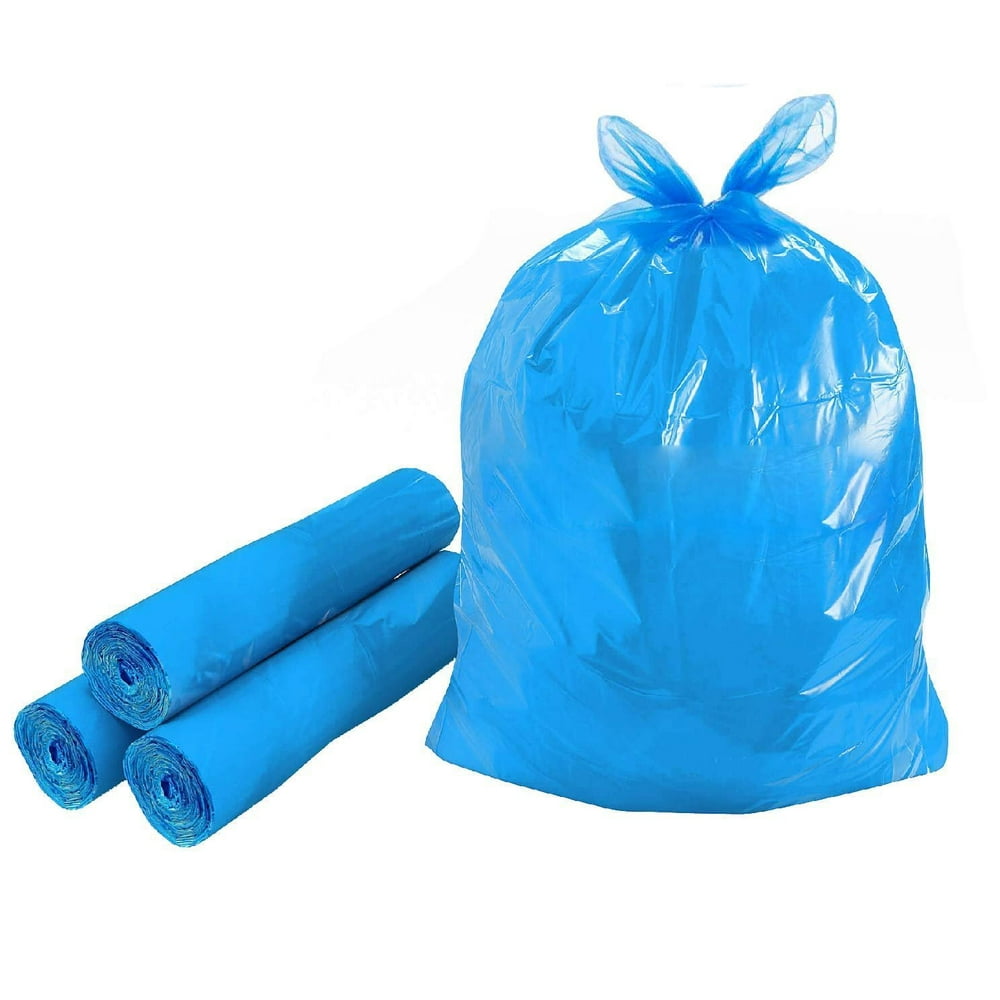 Pack of 150 Blue Soiled Linen Liners 40 x 42.5 Thick 1 Mil 40 Gal