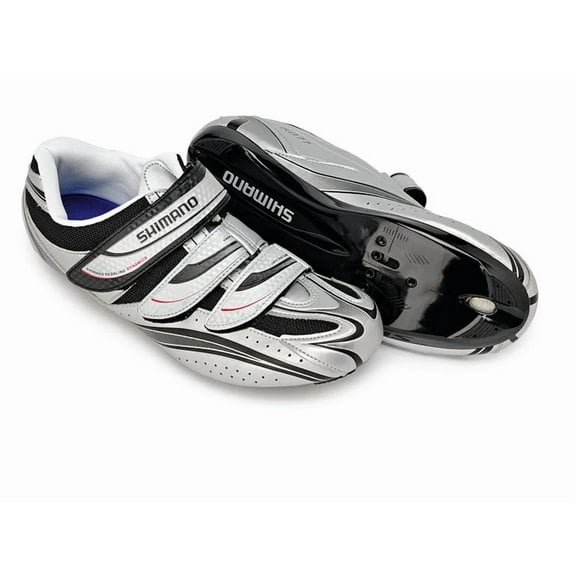 Shimano SH-R077 Mens Cycling Shoes Silver Size US 12.3/EU 48