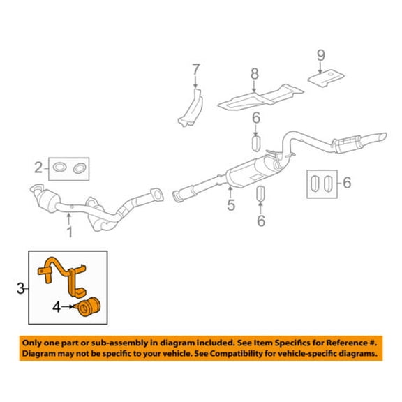 GM OEM Exhaust System-Hanger 25811717