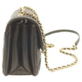 thumbnail image 4 of Pre-Owned CHANEL Chanel No. 24 Black Lambskin Coco Vintage Flap Mini Matelasse 18 Shoulder Bag,..., 4 of 9