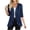 Navy, variant on Staron Women's Casual Cardigan 3/4 Sleeve Open Front Lightweight Soft Round Neck Loose Comfy Lounge Cardigan, White M