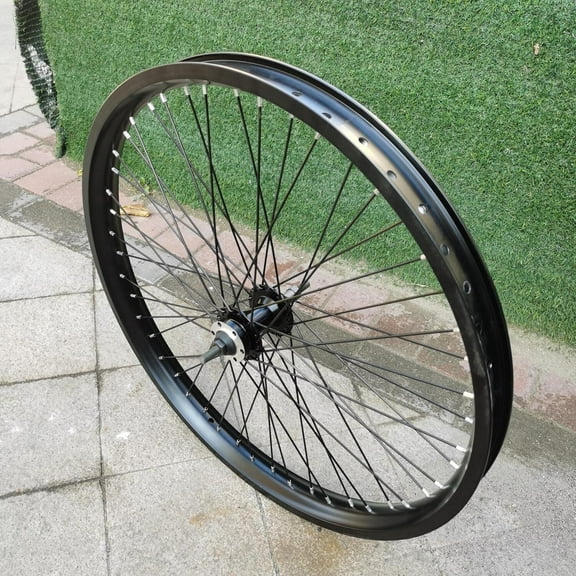 26 inch Heavy Duty Bicycle Rear Wheel 135mm 48S Rim 12 Gauge 2.35-3.5" Tire