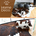 thumbnail image 2 of Tom Tom Cowhides Tricolor Exotic Cowhide Hide Rug, 7X6 Ft, New, 2 of 3