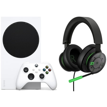 Xbox Series S with 20th Anniversary Headset