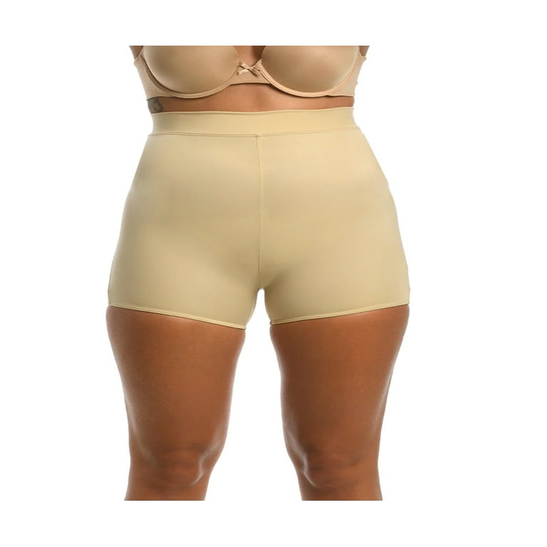 Women's InstantFigure WBSH010 Shapewear Hi-Waist Boy Shorts (Nude 3X)