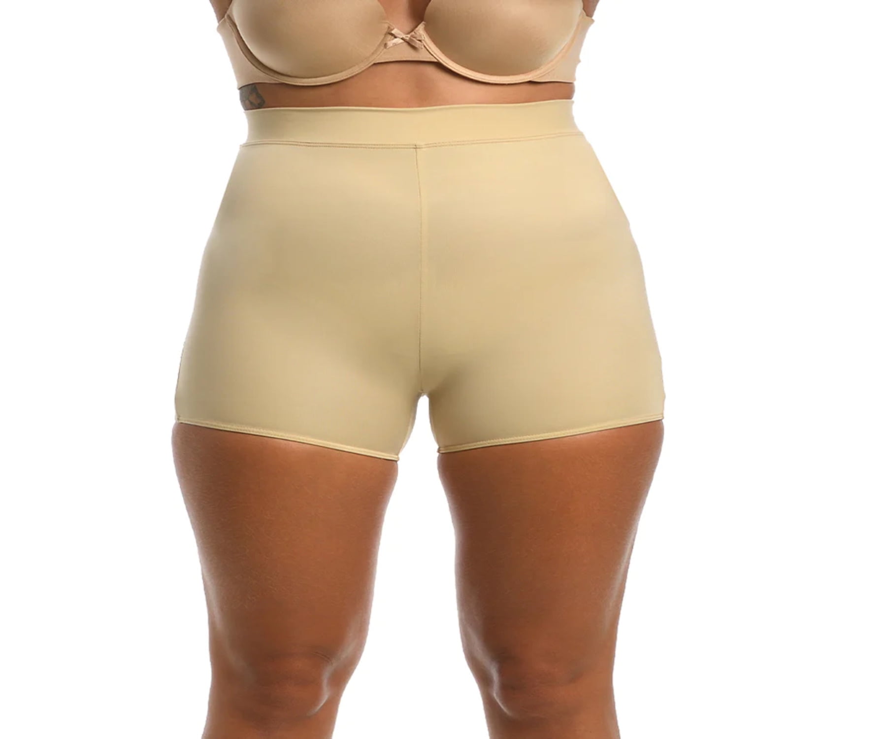 Women's InstantFigure WBSH010 Shapewear Hi-Waist Boy Shorts (Nude 3X)
