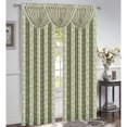thumbnail image 1 of Margie Jacquard Rod Pocket Window Panel, Sage, 54x84 Inches, 1 of 1