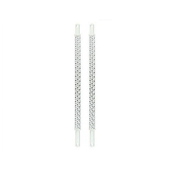 26" Triple Square Twisted Spring Fork Bars Chrome. Bike fork part, bicycle fork part, bike parts, bicycle parts
