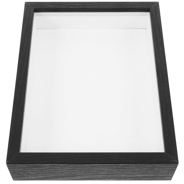 unbranded 3D Frame Shadow Box Pins Insect Display Box Natural Wood Educational Tool For Insect Enthusiasts 1 Pcs