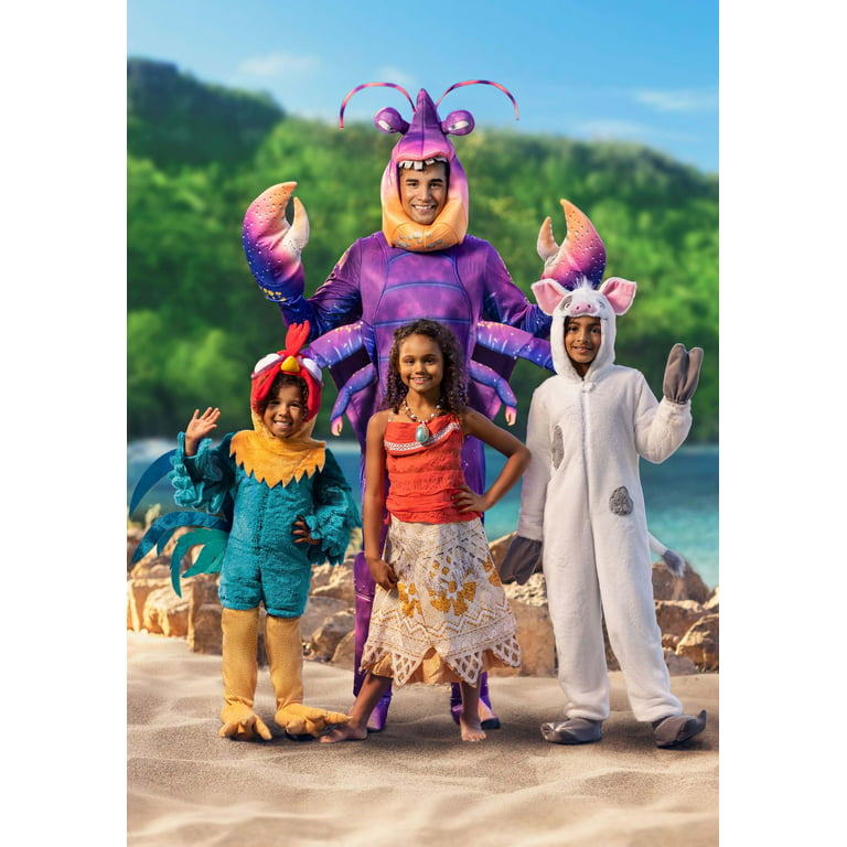 Costumes  Disneys Moana Tamatoa Costume Kids Purple Crab
