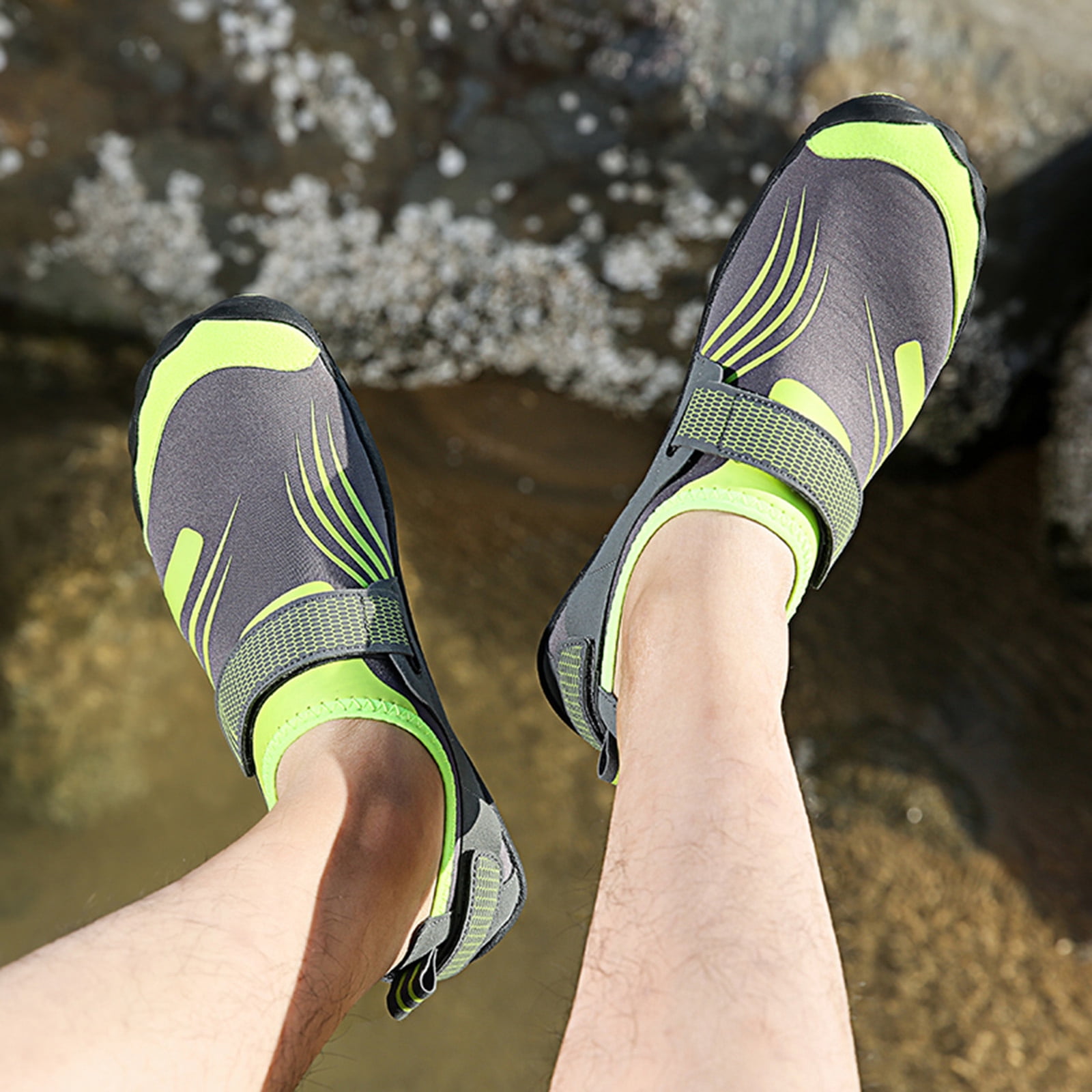 Mostsola Swim Water Shoes for Women Men Aqua Athletic Hiking Beach Anti-Slip Barefoot Sneakers