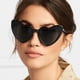 thumbnail image 5 of Gafas de sol retro de moda, gafas de sol de moda con montura grande, hechas de resina y PC, 5 of 5