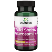 Swanson Wild Shrimp Glucosamine 500 mg 90 Capsules