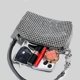 thumbnail image 4 of Women Clutch Evening Purses Black - and White Zebra Pattern Wristlet Hobo Bag Crossbody Bag with Chain Strap for Party, 4 of 4