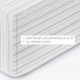 thumbnail image 5 of Gray Weathered Stripe 4 Piece 100% Cotton Flannel Deep Pocket Sheet Set, Queen, by Noble Linens, 5 of 8