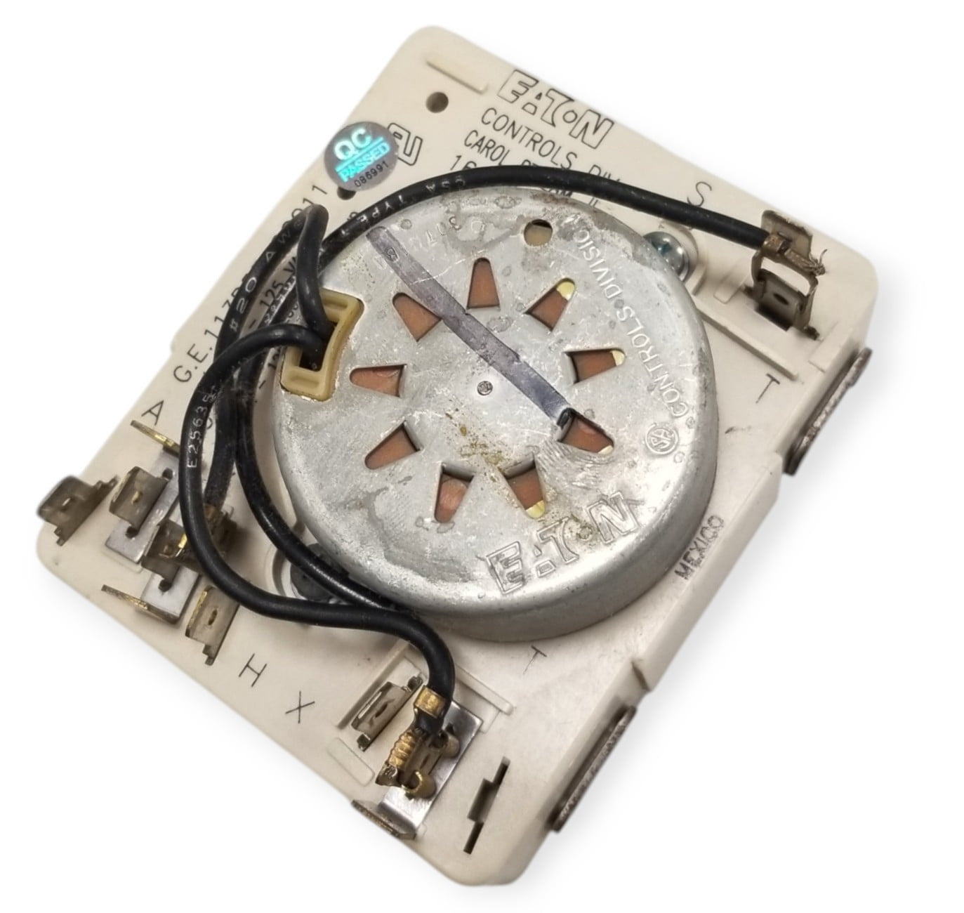 Pre-Owned OEM Replacement for GE Dryer Timer 113D5510G011 1 Yr