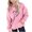 Pink, variant on Asxite Toddler Tops Long Sleeve Hoodie Heartbeat Print Casual with Pockets Fall Winter 5-15 Y