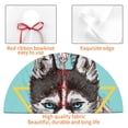 thumbnail image 4 of Pofeuu Husky With Dreamcatcher Print Christmas Tree Skirt, Merry Christmas Skirt Xmas Tree Ornaments for Xmas Holiday Party Decorations-36", 4 of 7