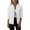 White, variant on Cable Knit Hoodie for Women Fall Winter Long Sleeve Plain Zip Up Hooded Sweatshirt Jacket Coat Outerwear