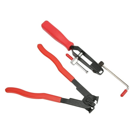 

Stainless Steel CV Joint Ear Clamp Banding Tool Universal CV Boot Crimp Plier Kit for Car Repair 2Pcs/Set with Durable Stainless Steel Construction for Efficient Boot Replacement