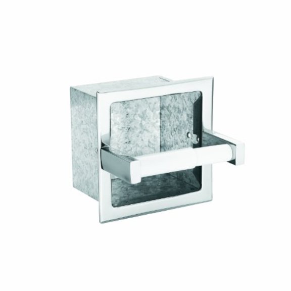 moen 5571 donner hotel and motel extra roll recessed paper holder, chrome