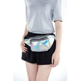 thumbnail image 6 of C.T.Soarsky Belt Bags Women Waist Bag Holographic Fanny Pack for Rave Festival Party-Silver, 6 of 7