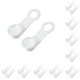 thumbnail image 2 of Paquete de 2 elevadores de asiento de inodoro Inteprter soporte de elevación reutilizable Blanco 10Conjunto, 2 of 6