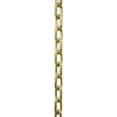 thumbnail image 2 of RCH Hardware CH-S53-14-PB-3 Steel Clock Chain, Polished Brass (3 Feet), 2 of 4