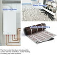 thumbnail image 3 of Smart Thermostat 16A Electric Heating Electric Heating LCD Display Touch Screen Week Programmable App Control Underfloor Heating Thermostats for Home Office, 3 of 7