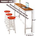 Bar Table Bar Table and Chairs Set Bar Height Table Pub Bar Table Bar