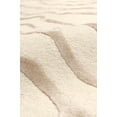 thumbnail image 3 of Pasargad Home Edgy Hand-Tufted Bamboo Silk & Wool Area Rug 6' 0" X 9' 0" Ivory, 3 of 5