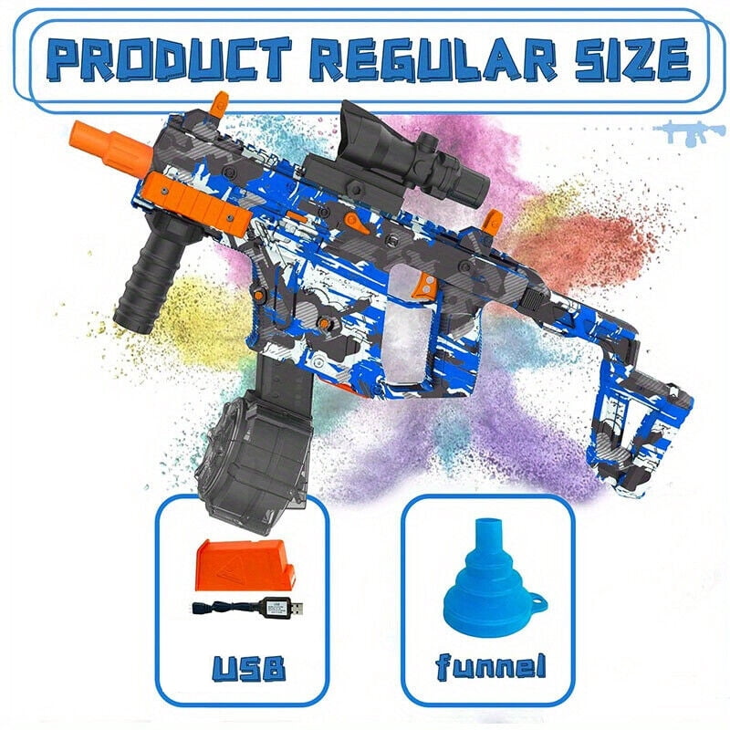 Gel Ball Blaster Ideal Gift Splatter Gel Ball Blaster for Outdoor Backyard Game Activities 14+ Years Old SY-0065