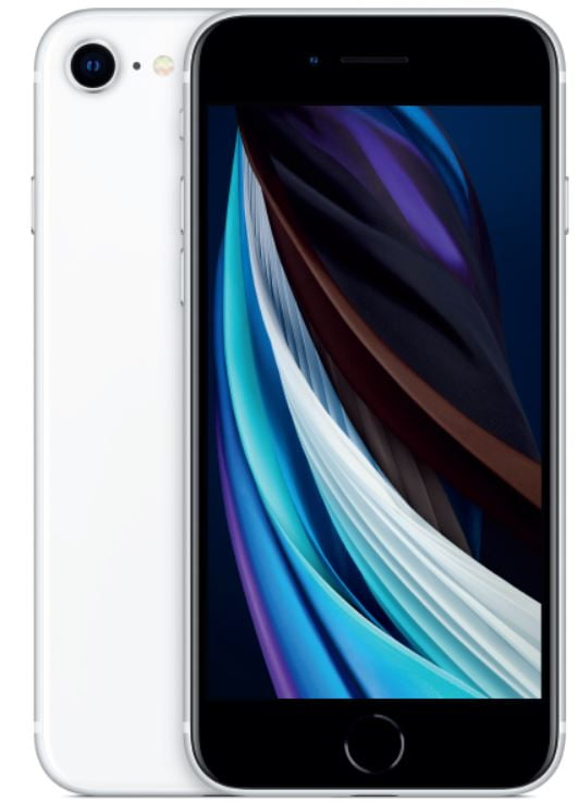 Cricket  Apple iPhone SE (2nd Generation - 2020), 64GB, White -Prepaid Smartphone [Locked to Cricket Wireless]