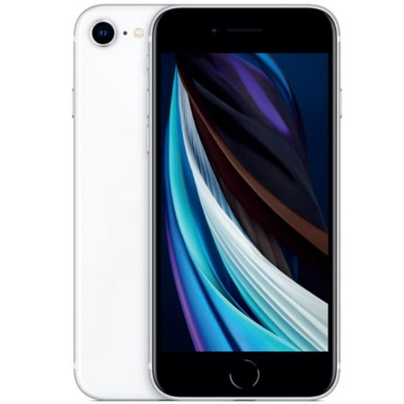 Cricket Apple iPhone SE (2nd Generation - 2020), 64GB, White -Prepaid Smartphone [Locked to Cricket Wireless]