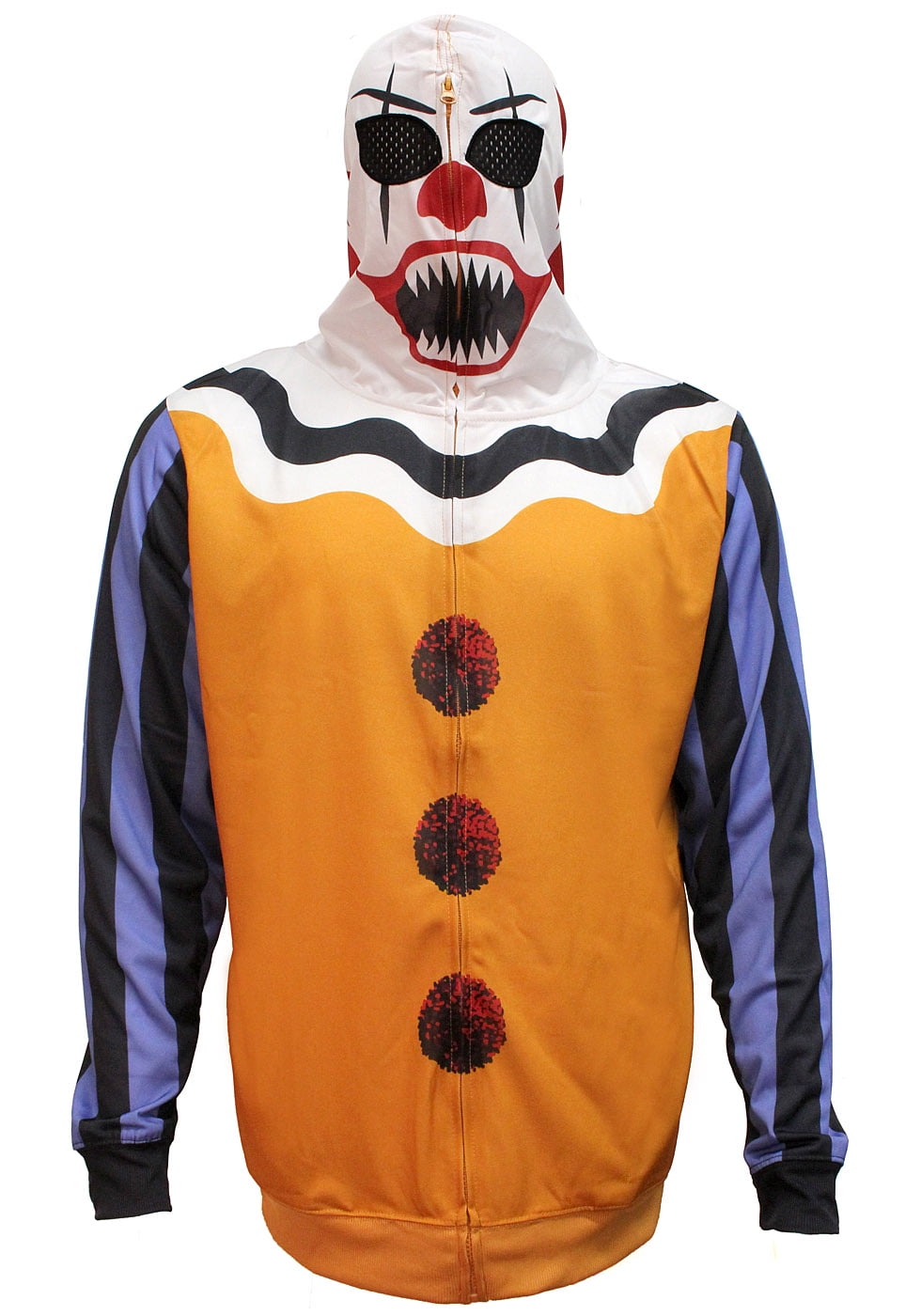 Unisex Männer Damen Horror Ugly Clown Joker 3D Druck Hoodie Jungen Schädel Skull Cosplay Pullover Langarm Pulli Sweatshirt Oberteile Kostüm Shirt Herren Kapuzenpullover Halloween 