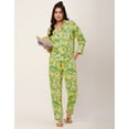 thumbnail image 2 of Moomaya Sleepwear, Printed Night Suit For Women, Two-Piece Lounge Set, 2 of 9