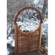 New England Woodworks  Single Halo Arbor- Frame only  gate not included
