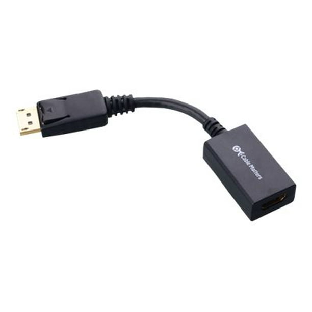 Cable Matters DisplayPort HDMI Adapter (DP HDMI Adapter) - Walmart.com