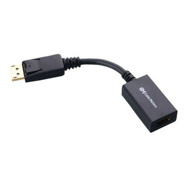 Matters to HDMI Adapter (DP to HDMI Adapter) -