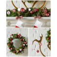 thumbnail image 4 of Juego de bolas navideñas, juego de 44 bolas navideñas de plástico, bolas navideñas tricolores para decoración de árboles de Navidad, decoración de árboles de Navidad, bolas navideñas, 4 of 4