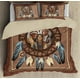 thumbnail image 3 of Juego de cama con estampado 3D de nativos americanos, 3 of 4