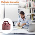 thumbnail image 3 of Sacs à Lunch Isolés pour Femmes et Hommes, Sacs à Lunch Réutilisables pour Enfants, Sac à Lunch Imperméable, 3 of 5