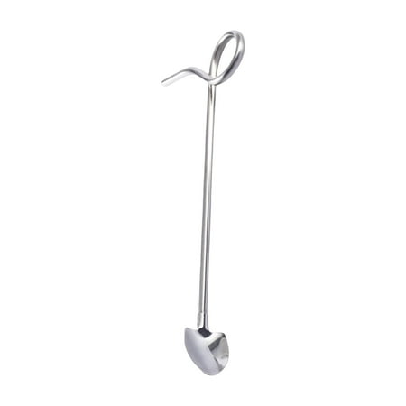 

Stainless Steel Straws Spoons Irregular Iced Tea Spoon Multifunctional Lightweight Tableware for Drinking ice Cream Smoothies A